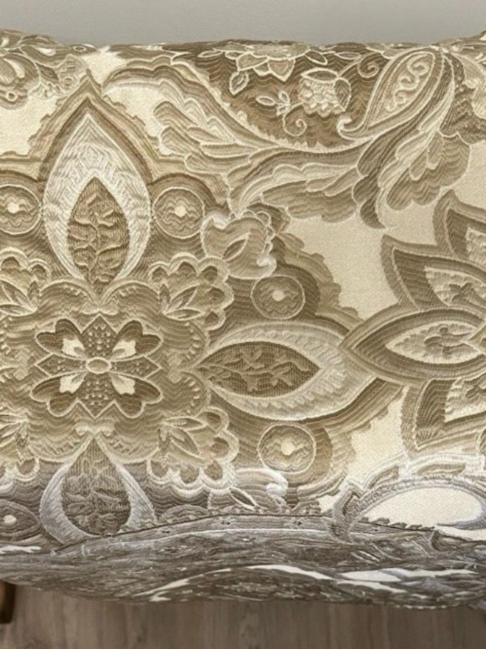 Set of 2 J Queen Shams Tones of Tan 20x36 King Shams